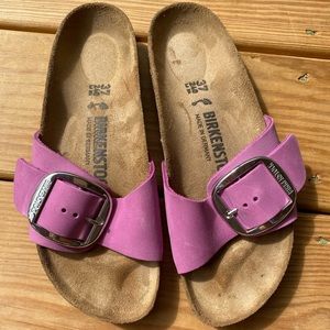 birkenstock BIG BUCKLE madrid slide sandal size 37